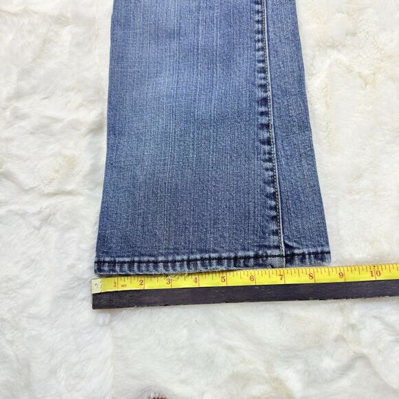 Gap 1969 Jeans Women Size 31/12L (34x33.5) Light Wash Denim Perfect Boot Stretch - Picture 10 of 16